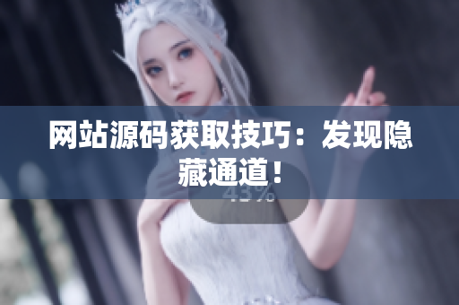 网站源码获取技巧：发现隐藏通道！