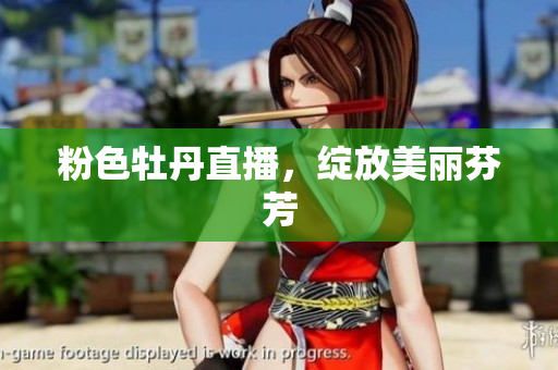 粉色牡丹直播，绽放美丽芬芳