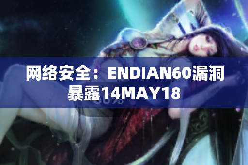 网络安全：ENDIAN60漏洞暴露14MAY18