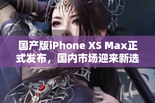国产版iPhone XS Max正式发布，国内市场迎来新选择