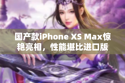 国产款iPhone XS Max惊艳亮相，性能堪比进口版