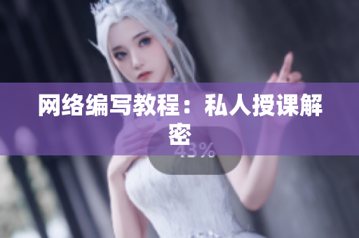 网络编写教程：私人授课解密