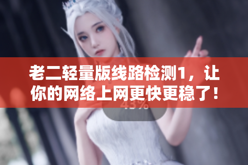 老二轻量版线路检测1，让你的网络上网更快更稳了！