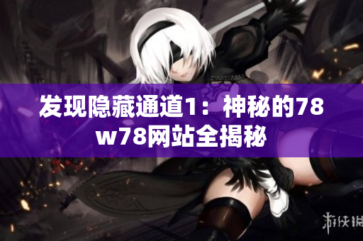 发现隐藏通道1：神秘的78w78网站全揭秘