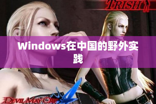 Windows在中国的野外实践